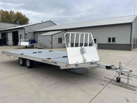 New 2024 Aluma 8620D-TA-EL-R-13A - Snowmobile Trailer - 660