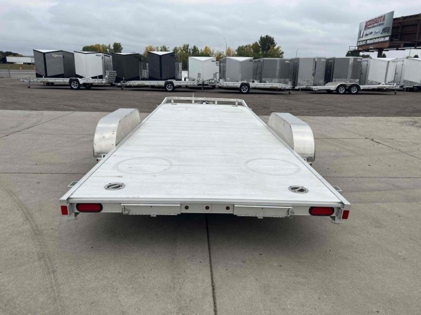 New 2024 Aluma 8218TA-EL-R-RTD Car Hauler - 094