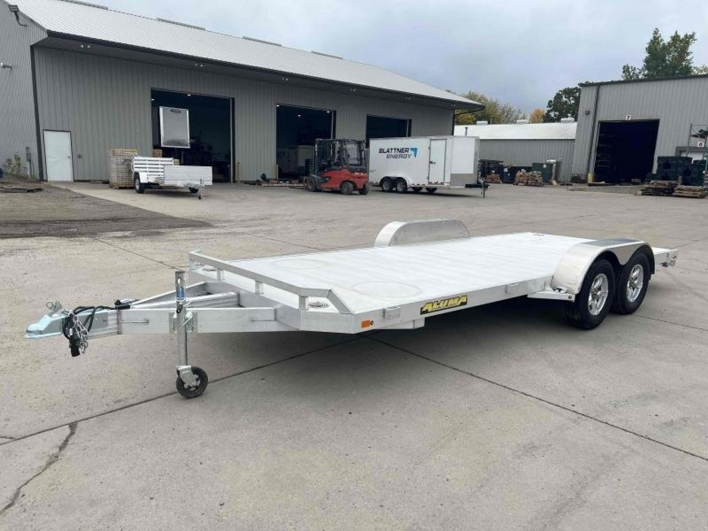 New 2024 Aluma 8218TA-EL-R-RTD Car Hauler - 094