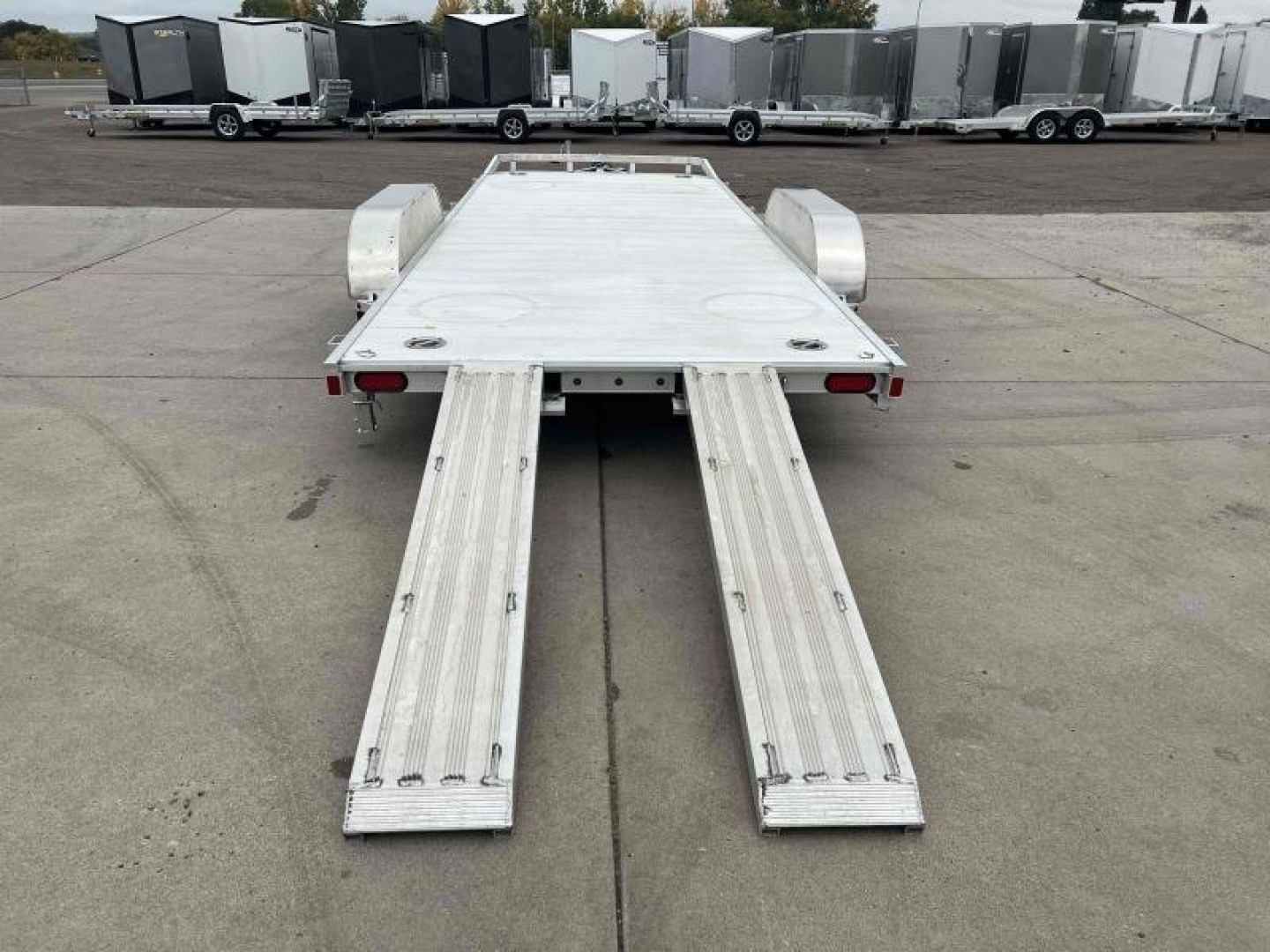 New 2024 Aluma 8218TA-EL-R-RTD Car Hauler - 094