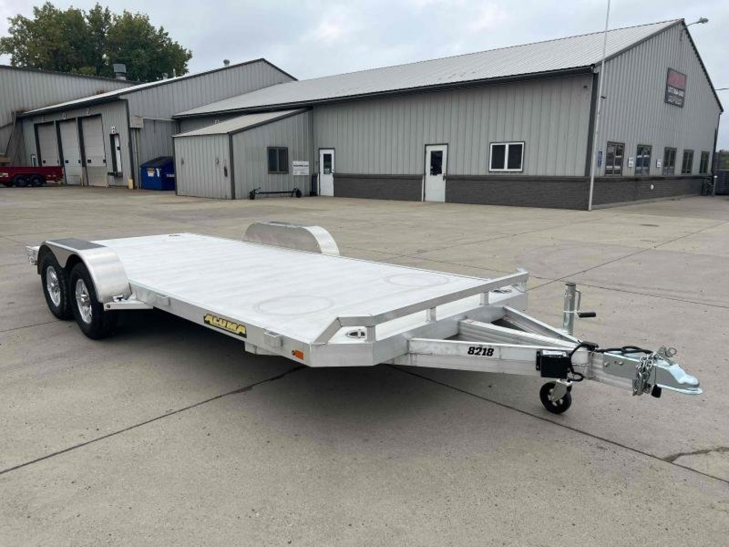 New 2023Aluma 8218TA-EL-R-RTD Car Hauler - 550