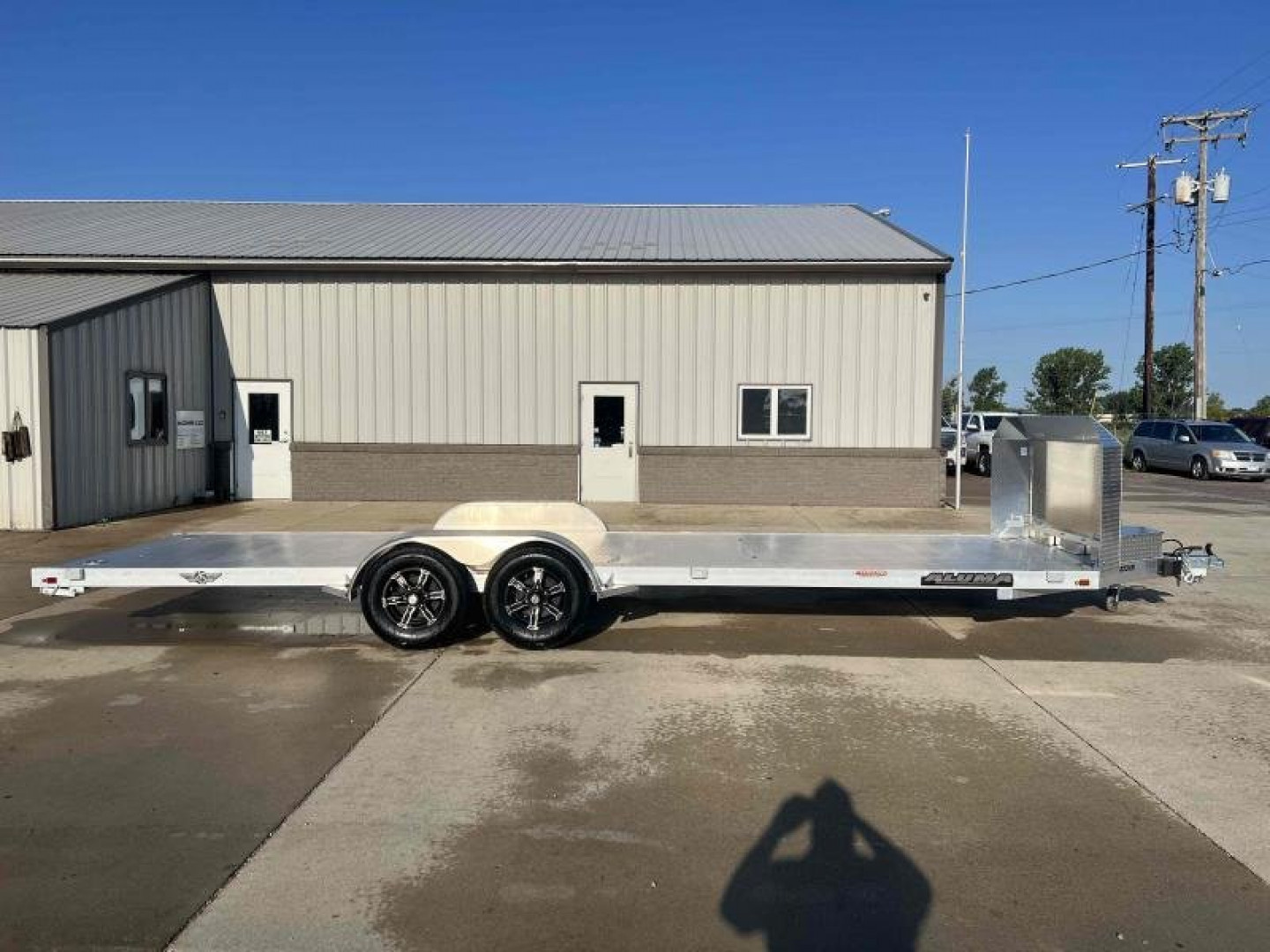 New 2024 Aluma 8224H-ANV-TA-EL-R-RTD Car Hauler - 176