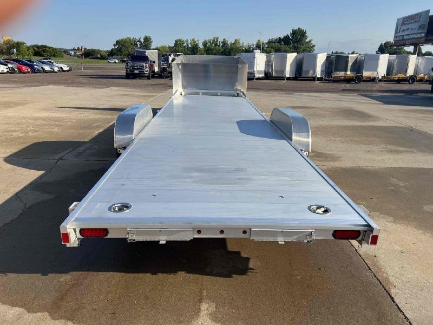 New 2024 Aluma 8224H-ANV-TA-EL-R-RTD Car Hauler - 176