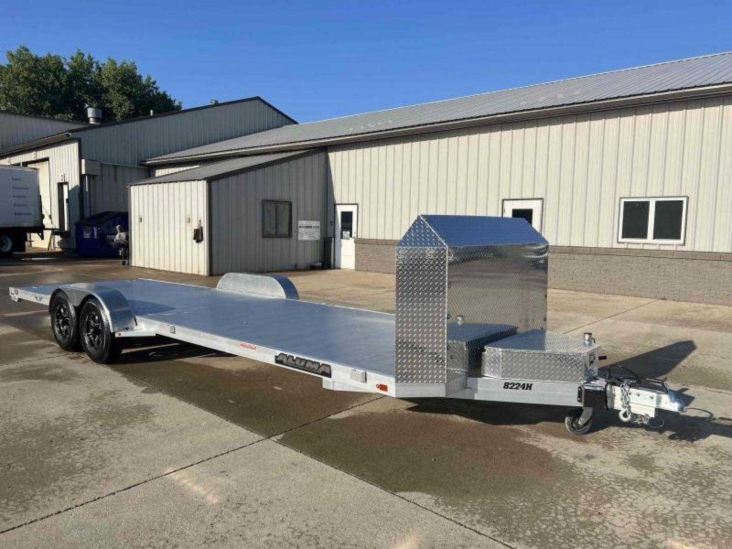 New 2024 Aluma 8224H-ANV-TA-EL-R-RTD Car Hauler - 176