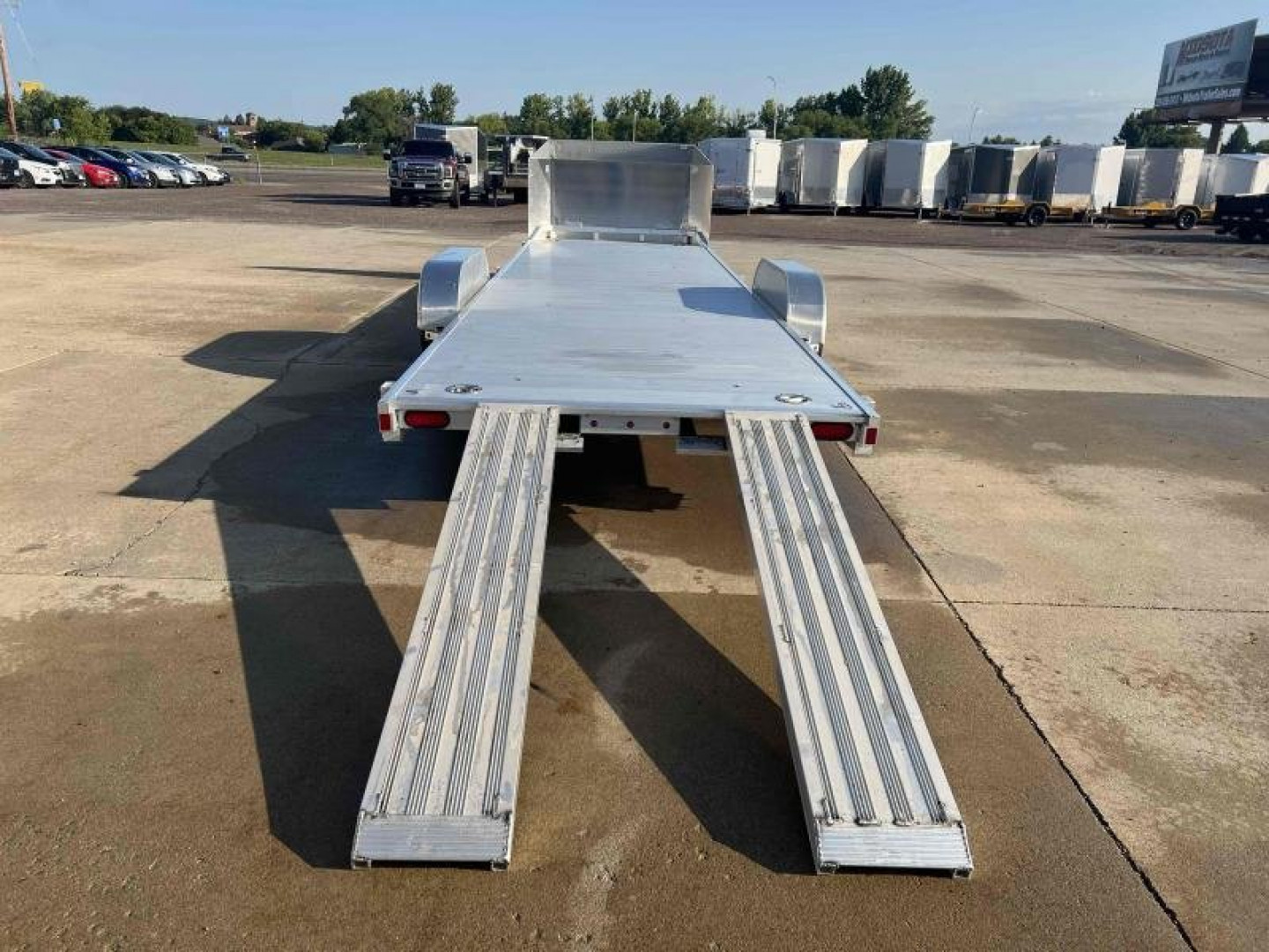 New 2024 Aluma 8224H-ANV-TA-EL-R-RTD Car Hauler - 176