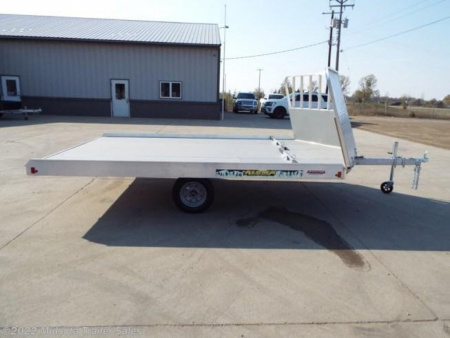 New 2023 Aluma 8612D-TILT-S-12SL - Snowmobile Trailer - 950