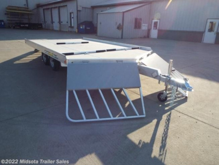 New *2023 Aluma 8614D-TA-R-13L - Snowmobile Trailer - 813