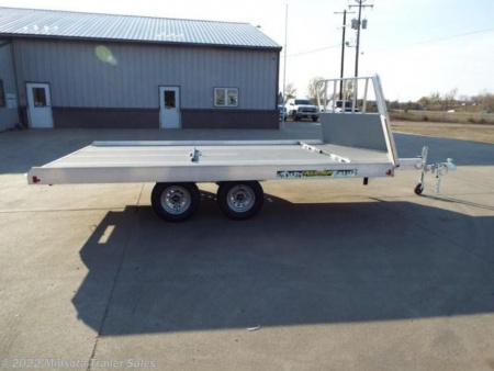 New *2023 Aluma 8614D-TA-R-13L - Snowmobile Trailer - 813