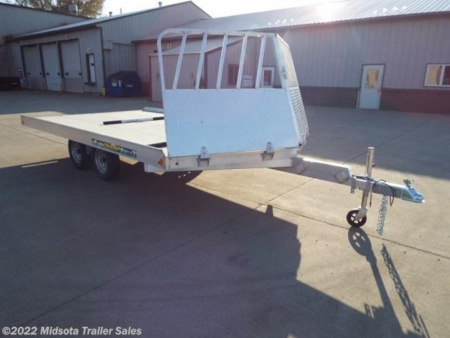 New *2023 Aluma 8614D-TA-R-13L - Snowmobile Trailer - 813
