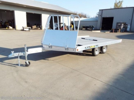 New *2023 Aluma 8614D-TA-R-13L - Snowmobile Trailer - 813