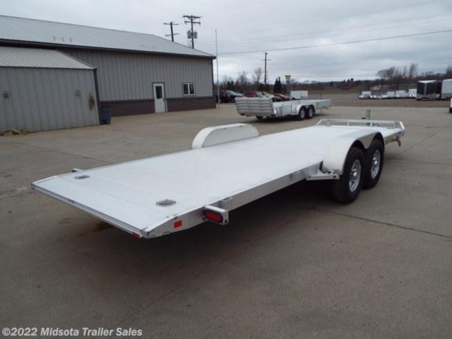 New 2024 Aluma 8220H-Tilt-TA-EL-RTD - Utility Trailer - 501