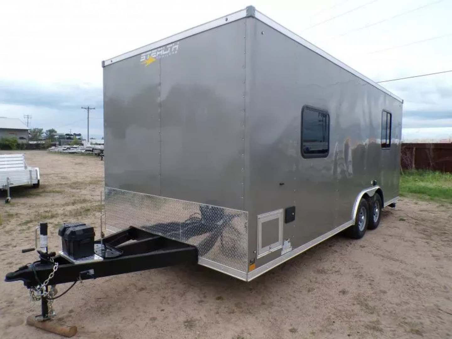New 2025 Stealth 8.5X20 Cargo / Enclosed Camper Trailer - 157