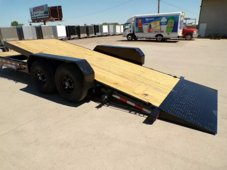 New 2025 SURE-TRAC 7X22 (18+4) 14K Equipment Tilt Trailer - 386