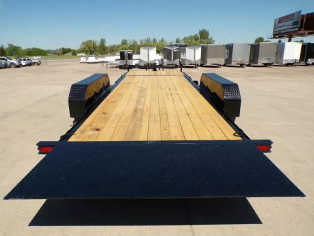 New 2025 SURE-TRAC 7X22 (18+4) 14K Equipment Tilt Trailer - 386
