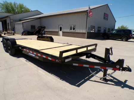 New 2025 SURE-TRAC 7X22 (18+4) 14K Equipment Tilt Trailer - 386