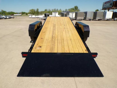 New 2025 SURE-TRAC 7X22 (18+4) 14K Equipment Tilt Trailer - 386