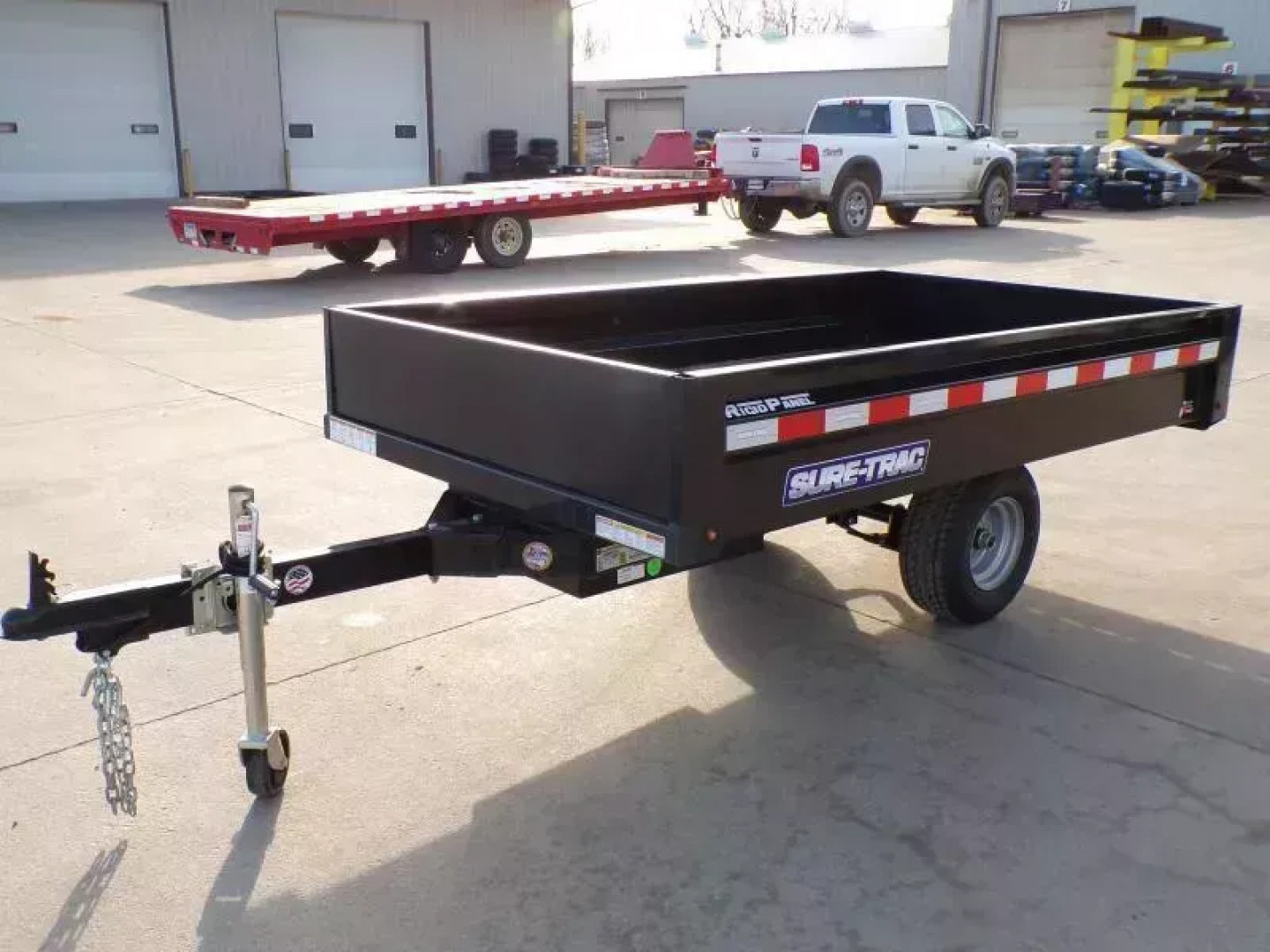 New 2025 SURE TRAC 4.5 X 8 UTILITY DUMP - 580