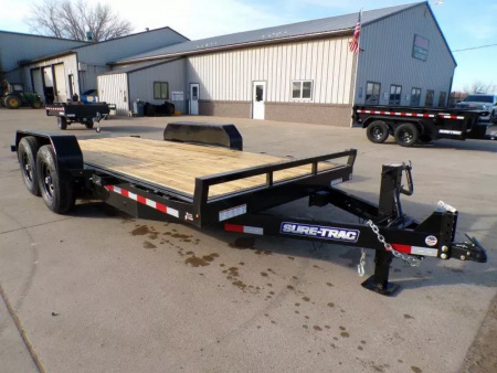 New 2025 SURE TRAC 7 X 18 TILT BED - 381