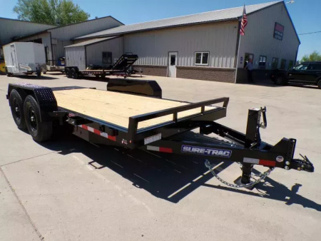 New *2025 SURE-TRAC 7X16 14K Equipment Tilt Trailer - 341