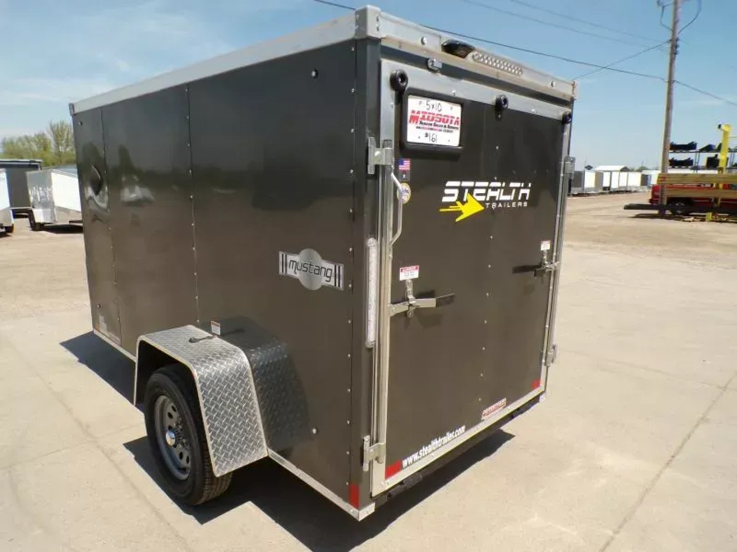 New 2025 Stealth Trailer 5X10 Cargo / Enclosed Trailer - 161
