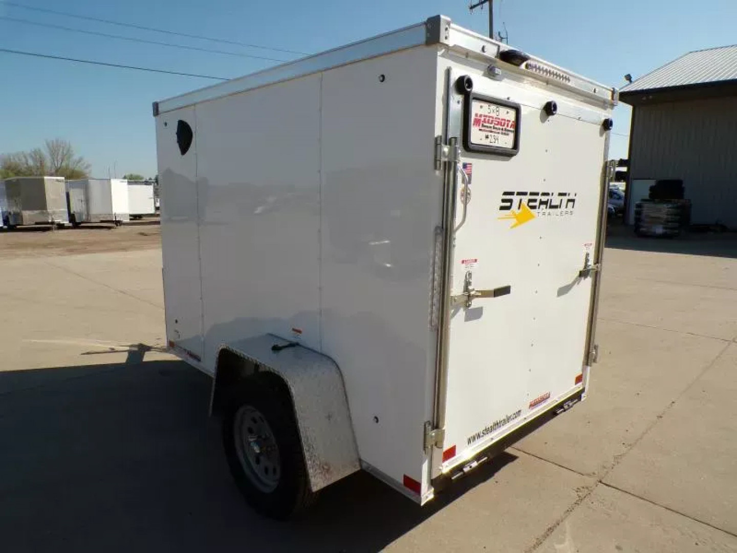 New 2025 Stealth Trailer 5X8 Cargo / Enclosed Trailer - 234