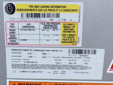 New 2025 Formula Traverse 6x10 Cargo / Enclosed Trailer - 561