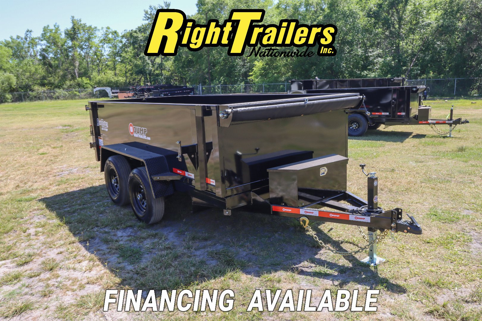 New 2025 6X12 U-Dump Dump Trailer