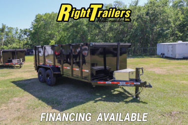 New 2025 7X16 U-DUMP Dump Trailer