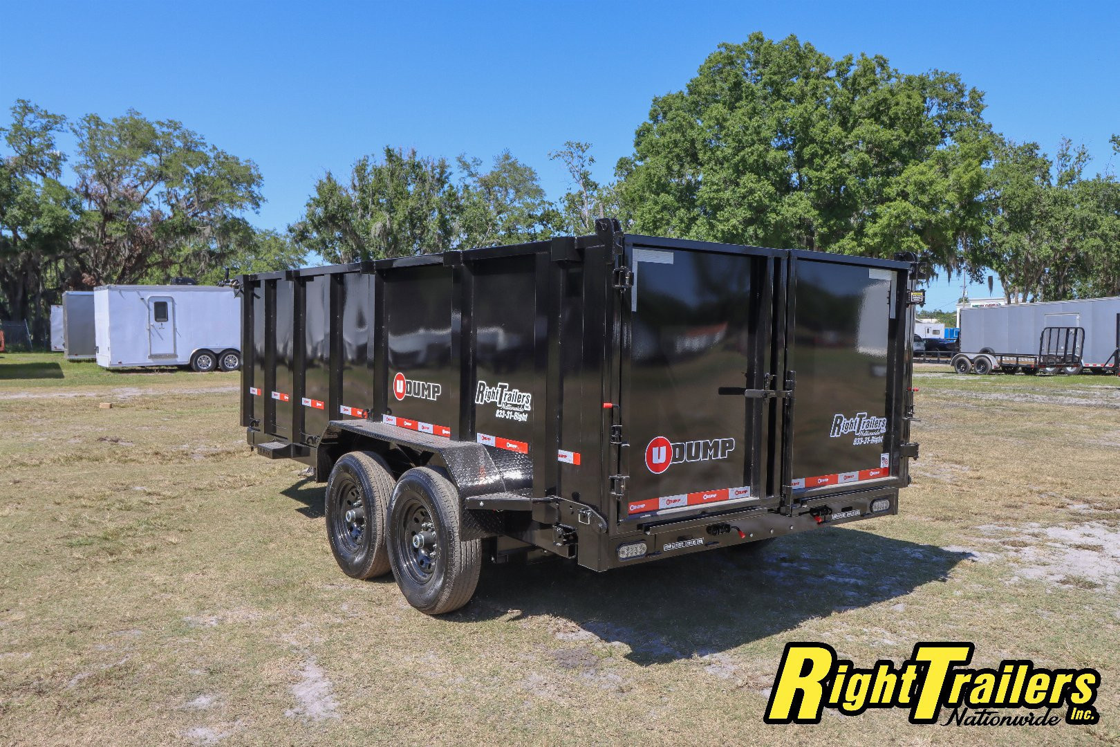New 2025 7X16 U-DUMP Dump Trailer