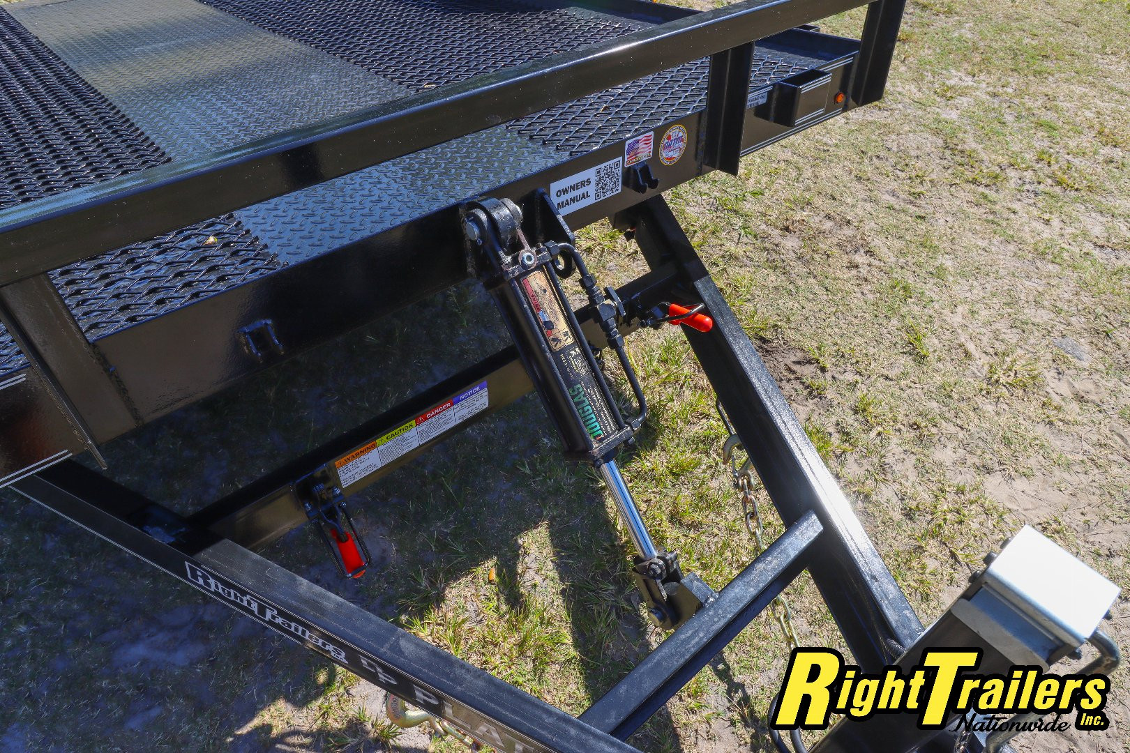 New 2025 6.8X10 DP Platinum Star SCISSOR LIFT Tilt Trailer