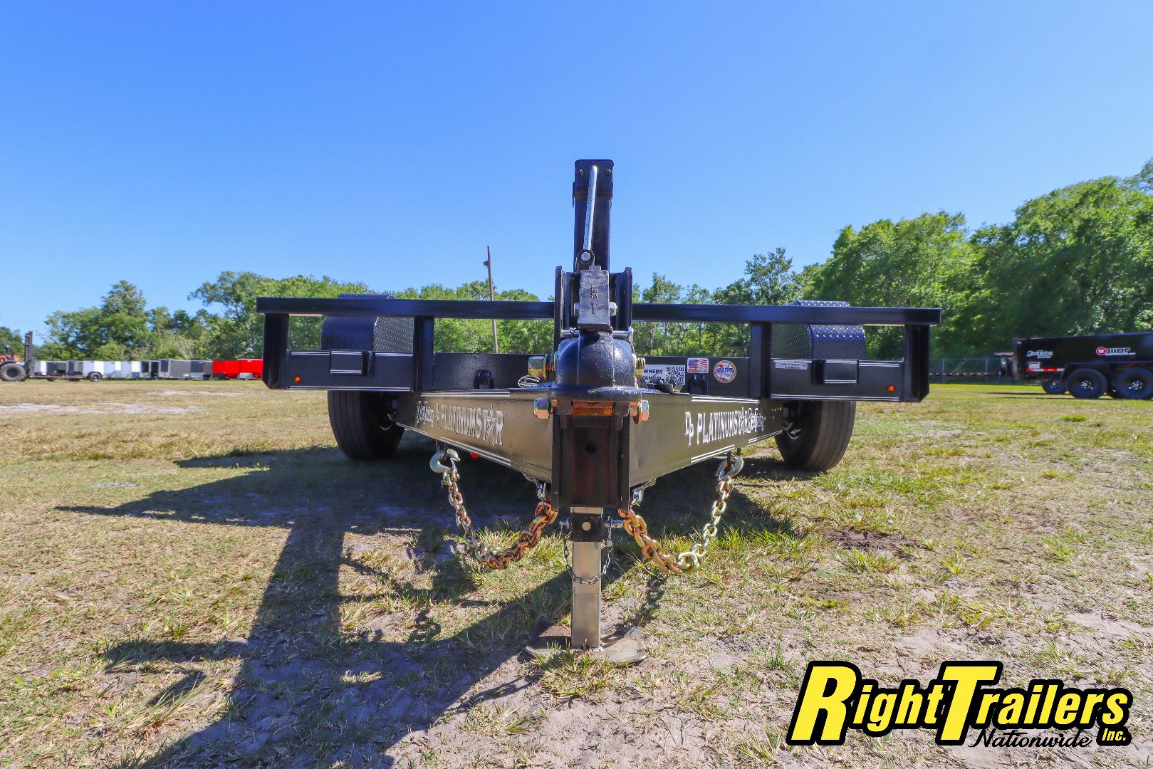 New 2025 6.8X10 DP Platinum Star SCISSOR LIFT Tilt Trailer