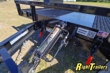 New 2025 6.8X10 DP Platinum Star SCISSOR LIFT Tilt Trailer