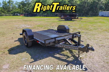 New 2025 6.8X10 DP Platinum Star SCISSOR LIFT Tilt Trailer