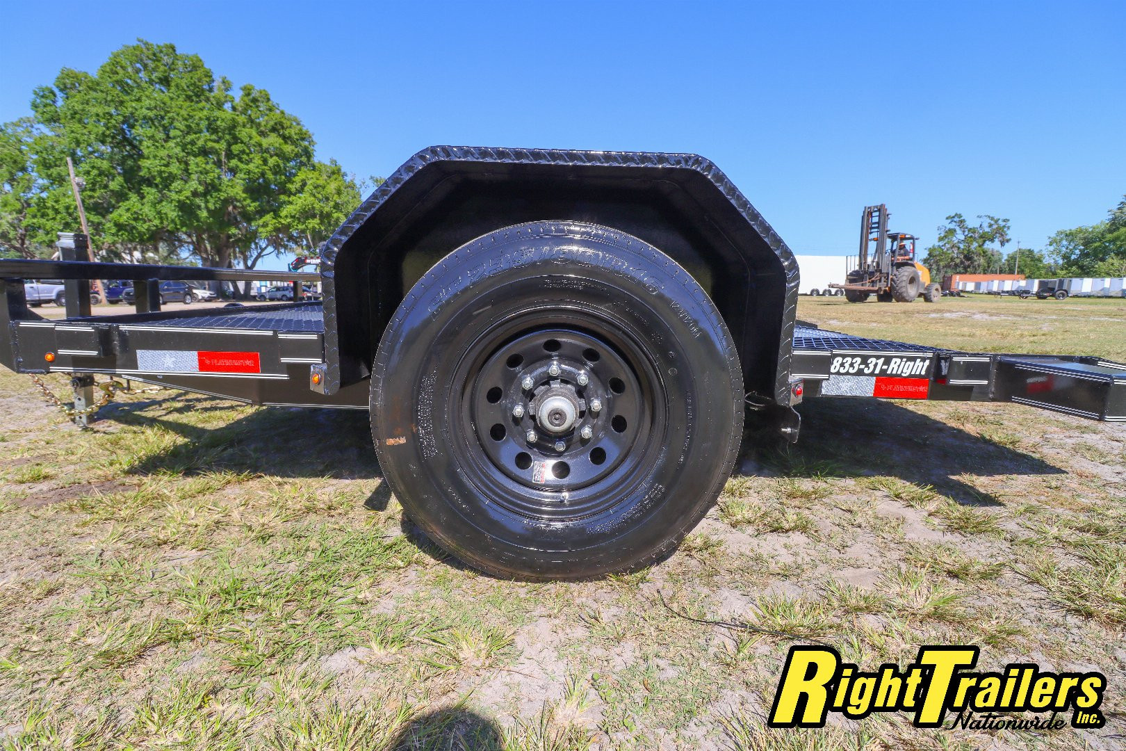 New 2025 6.8X10 DP Platinum Star SCISSOR LIFT Tilt Trailer