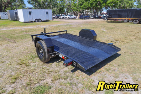 New 2025 6.8X10 DP Platinum Star SCISSOR LIFT Tilt Trailer