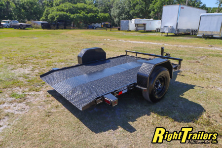 New 2025 6.8X10 DP Platinum Star SCISSOR LIFT Tilt Trailer