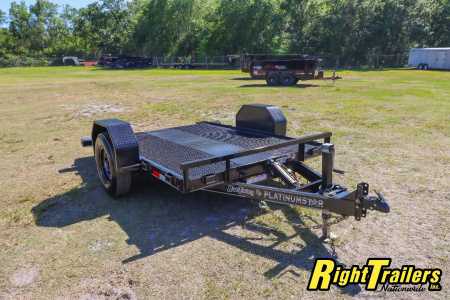 New 2025 6.8X10 DP Platinum Star SCISSOR LIFT Tilt Trailer