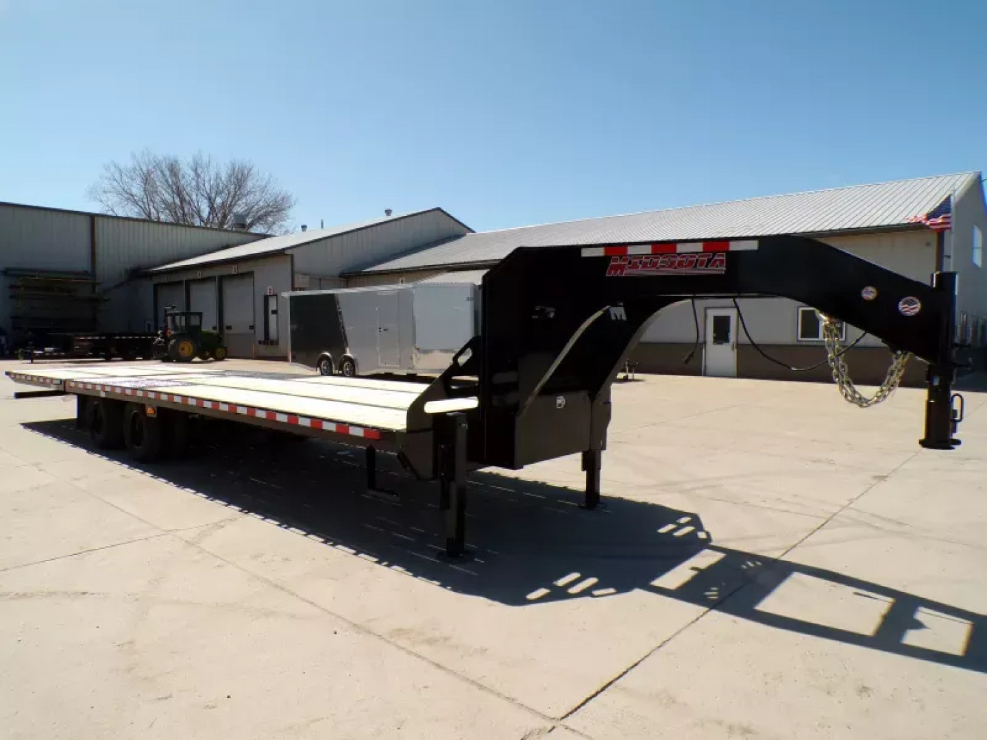 New 2025 Midsota FBGN-HB32-25.9K-Deckover Flatbed Trailer - 489