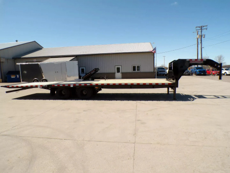 New 2025 Midsota FBGN-HB32-25.9K-Deckover Flatbed Trailer - 489