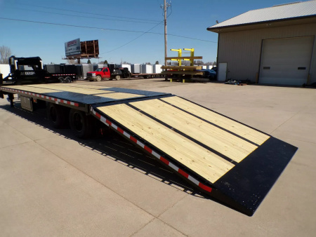New 2025 Midsota FBGN-HB32-25.9K-Deckover Flatbed Trailer - 489