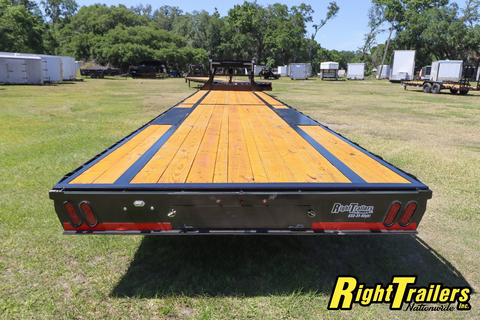New 2025 8X40 DP Platinum Star Gooseneck Equipment Trailer