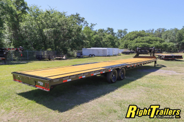 New 2025 8X40 DP Platinum Star Gooseneck Equipment Trailer