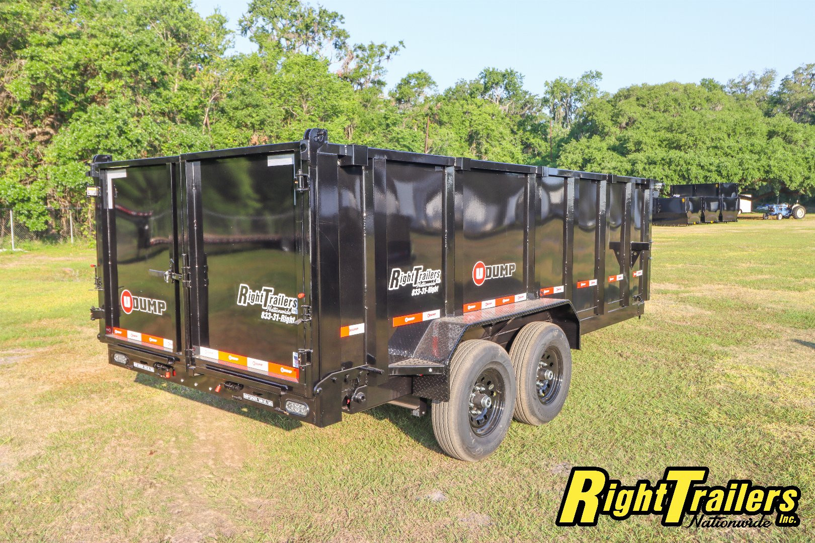 New 2025 7X16 U-DUMP Dump Trailer