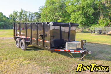 New 2025 7X16 U-DUMP Dump Trailer