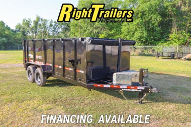 New 2025 7X16 U-DUMP Dump Trailer