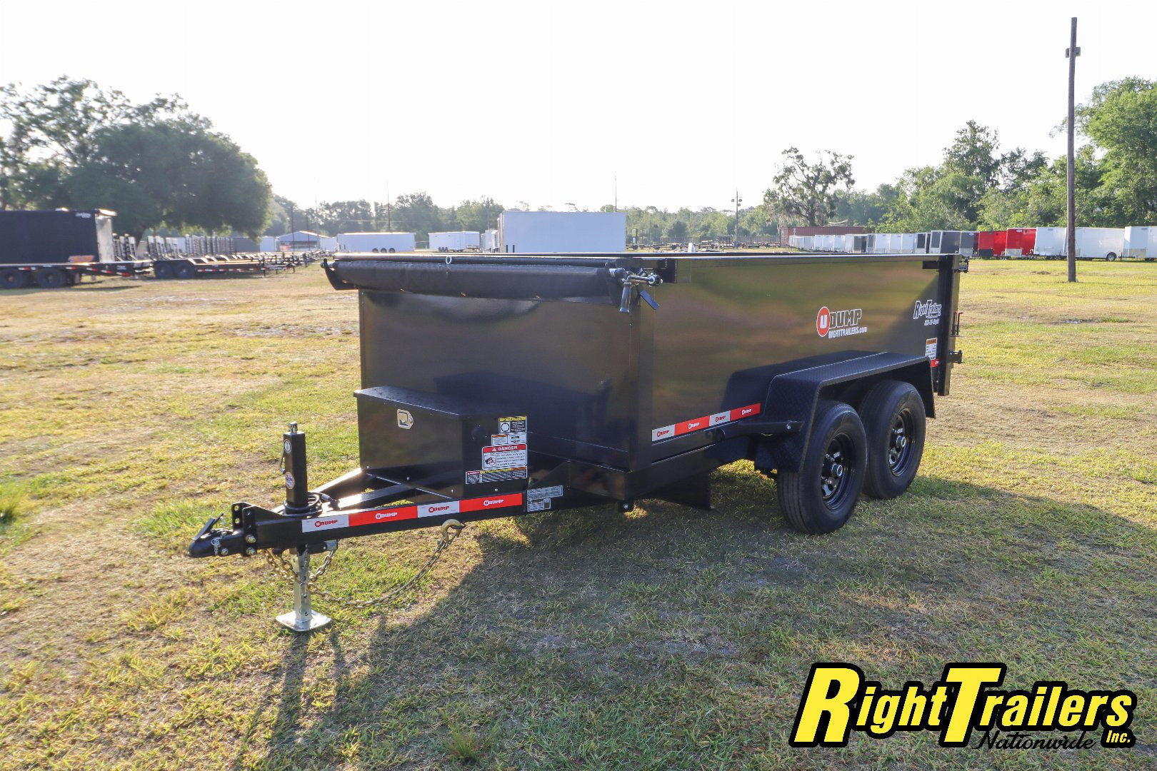 New 2025 6X12 U-Dump Dump Trailer