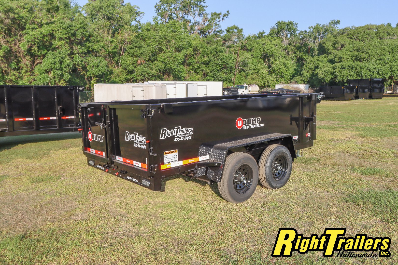 New 2025 6X12 U-Dump Dump Trailer