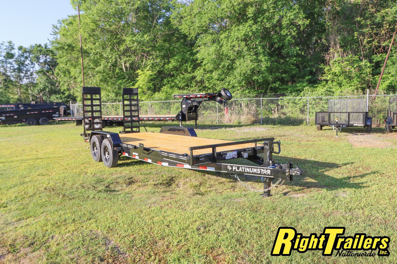 New 2025 7X20 DP Platinum Star Equipment Trailer