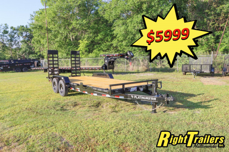 New 2025 7X20 DP Platinum Star Equipment Trailer