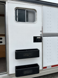 Used 1998 Featherlite Trailers 3H 23' LQ w/ Midtack Horse Trailer